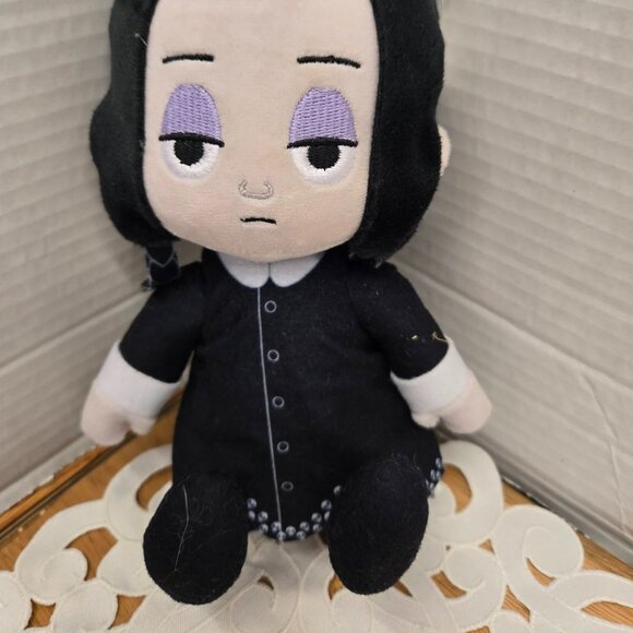 Plush Wednesday Adams Family Doll - Picture 2 of 2